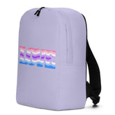 Alternative Genderfluid Love  Minimalist Backpack